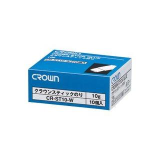 Crown/クラウン  クラウンスティックノリ10G(10入リ) 10本入 CR-ST10-WX10｜murauchi