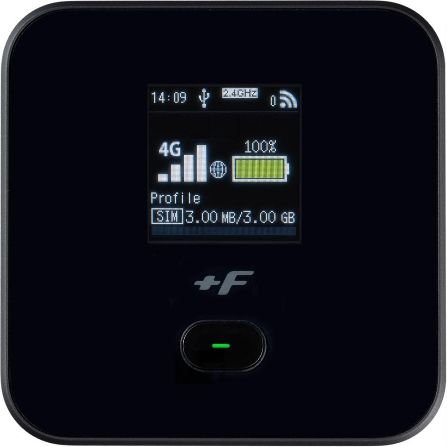 富士ソフト eSIM対応モバイルルーター(SIMフリー)+F FS045W FS045WMB1