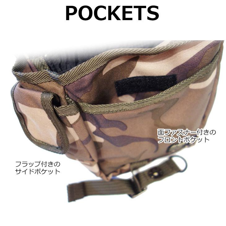 P.I.D AVIREX アヴィレックス 2wayショルダーレッグバッグ 【サンド