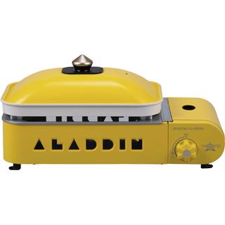 新品 アラジン SAG-RS21B ポータブル ガス ホットプレート 黄 ③ アラジン（Aladdin） SAG-RS21B(Y) ポータブル ガス ホットプレート