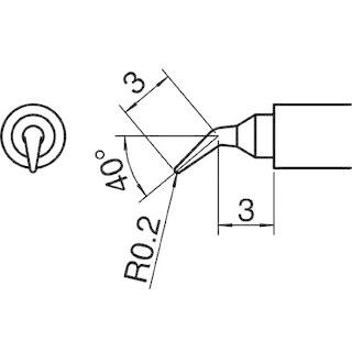 HAKKO 白光 こて先/J型 T30-J : murauchi.co.jp - 通販 - Yahoo