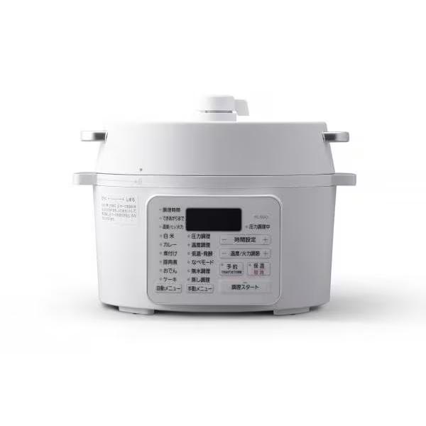 IRIS OHYAMA アイリスオーヤマ PC-MA2-W(ホワイト) 電気圧力鍋 2.2L_1
