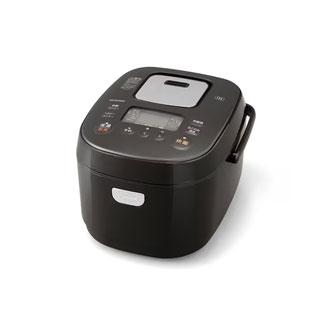 IRIS OHYAMA/アイリスオーヤマ RC-IK50-B(ブラック) 米屋の旨み 銘柄