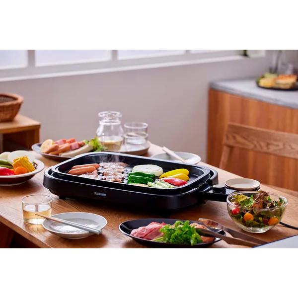 IRIS OHYAMA アイリスオーヤマ IHA-A20-B ブラック 網焼き風ホット