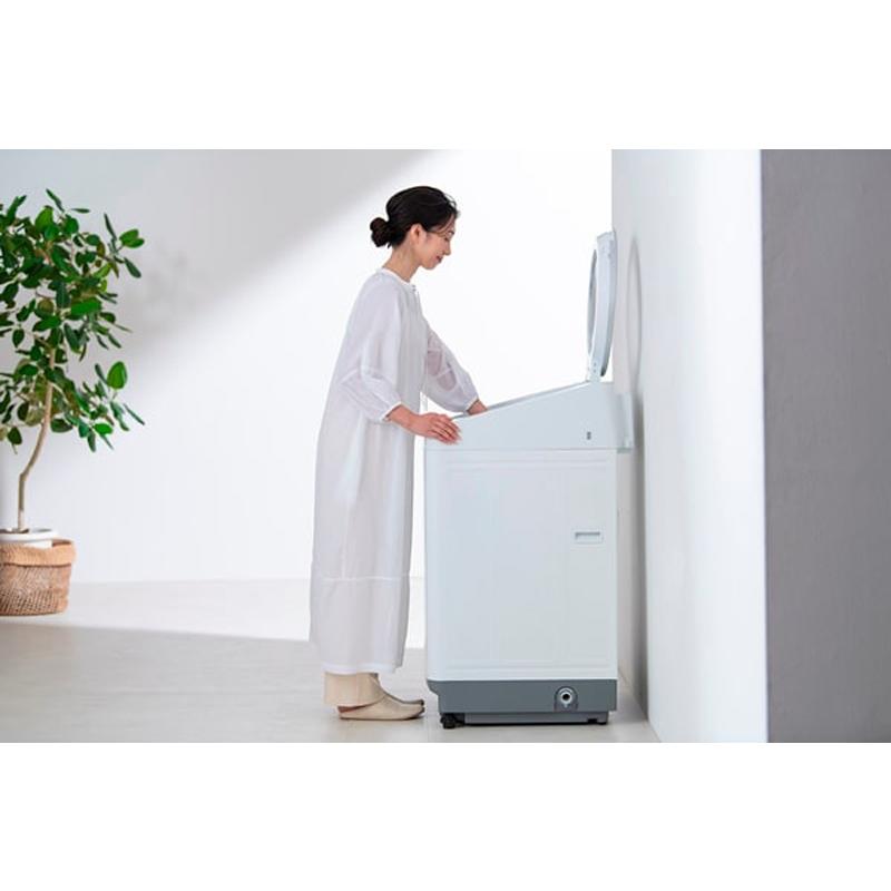 IRIS OHYAMA アイリスオーヤマ 洗濯機 10kg 縦型 全自動 OSH(オッシュ)ITW-100A02 W ホワイト「Aエリア限定配送」の画像
