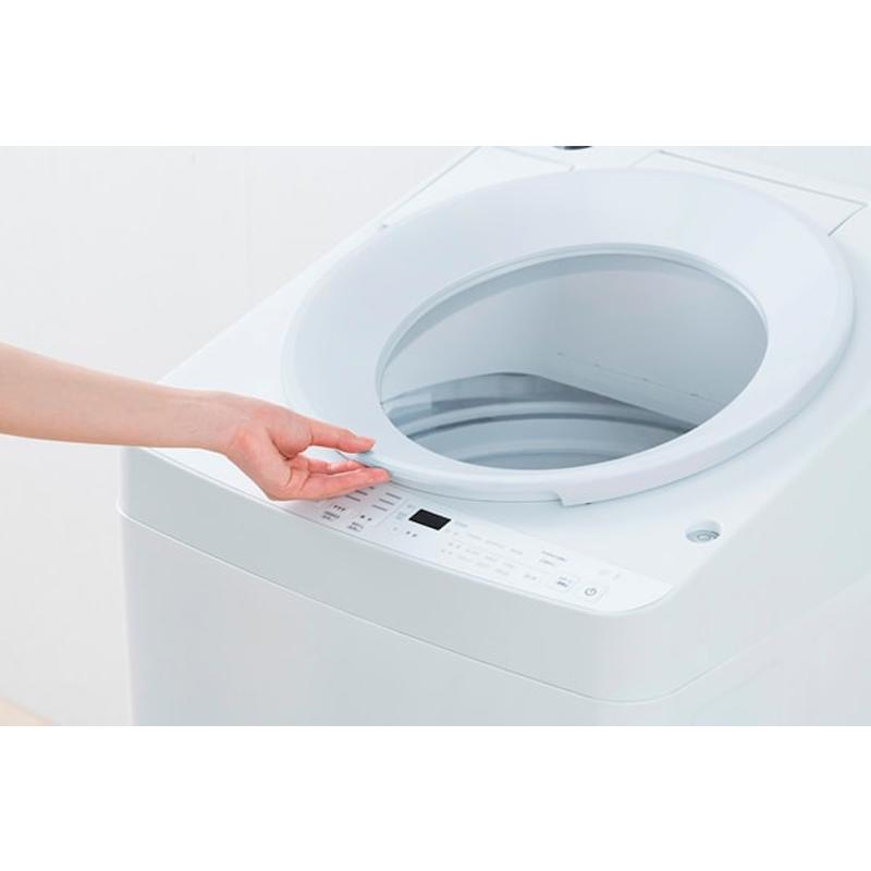 IRIS OHYAMA アイリスオーヤマ 洗濯機 10kg 縦型 全自動 OSH(オッシュ)ITW-100A02 W ホワイト「Aエリア限定配送」の画像