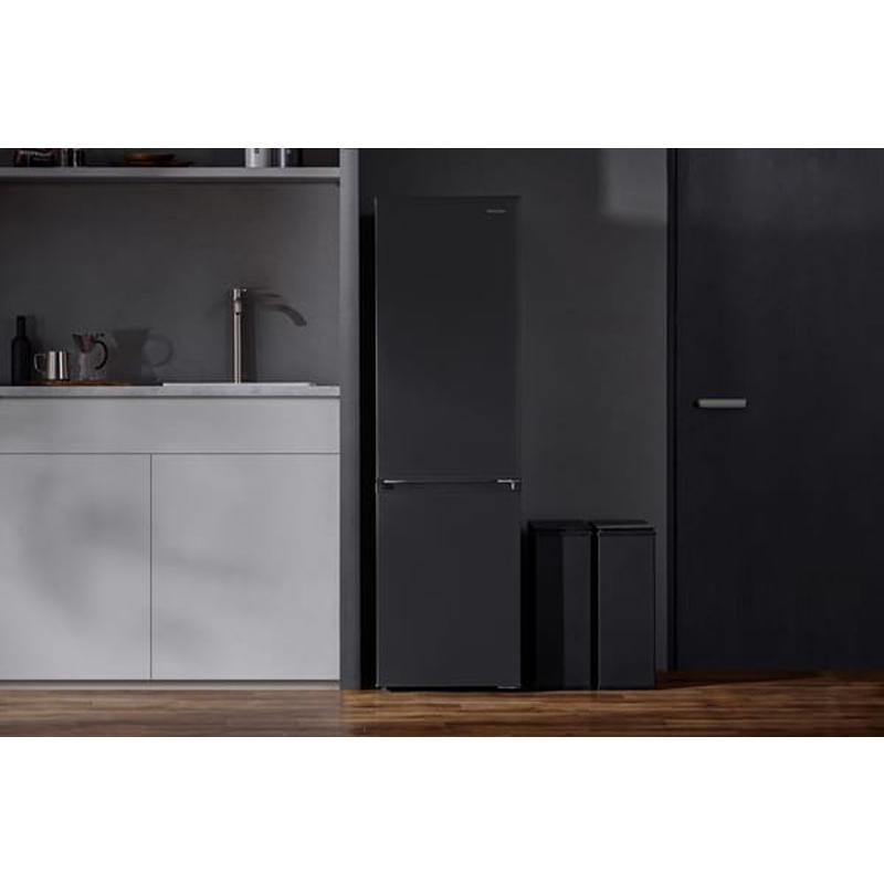 IRIS OHYAMA アイリスオーヤマ 冷蔵庫 前開き2ドア 右開き 170L IRSD-17A B ブラック「Aエリア限定配送」の画像