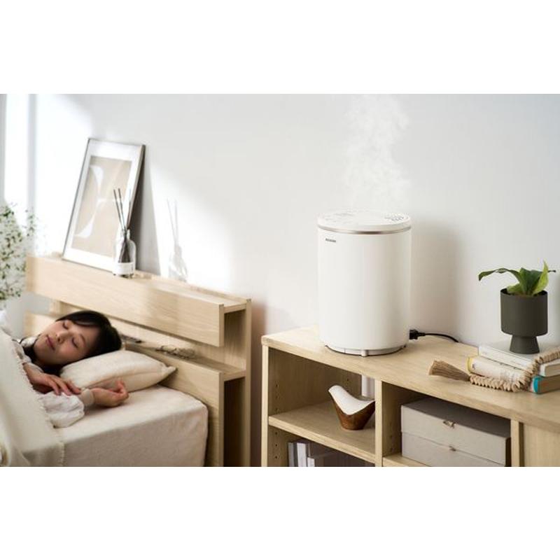 IRIS OHYAMA アイリスオーヤマ AHM-MHU60A-W スチーム式加湿器 600ml