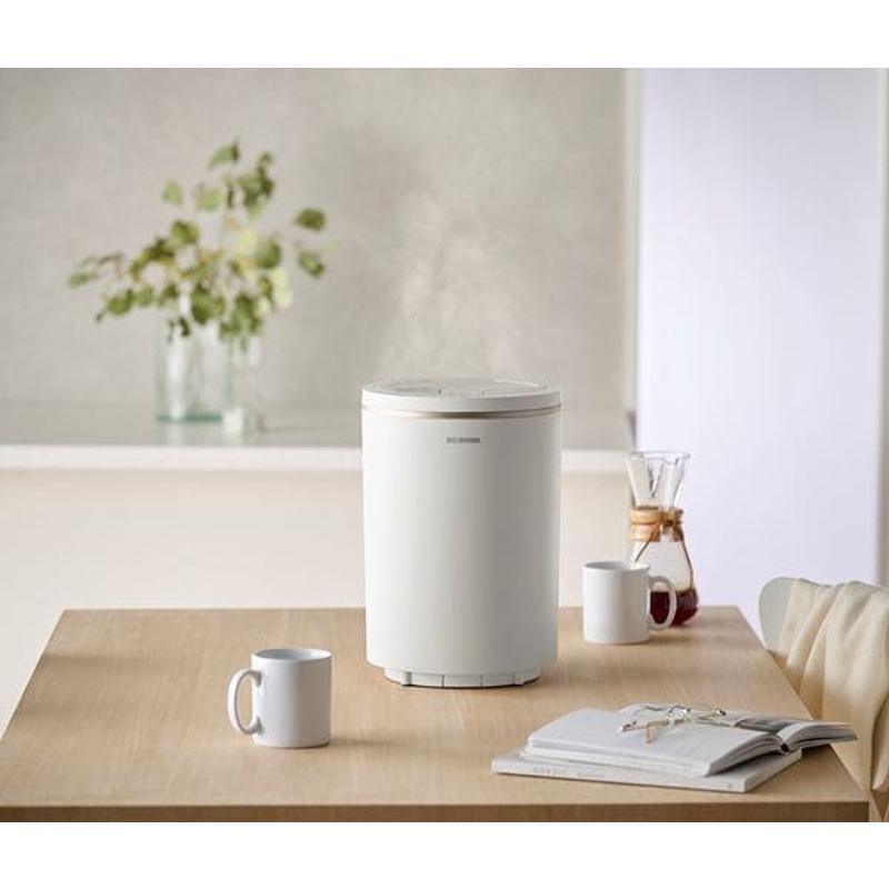 IRIS OHYAMA アイリスオーヤマ AHM-MHU60A-W スチーム式加湿器 600ml