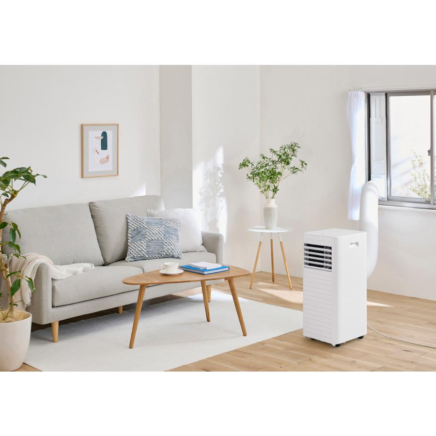 ポータブルクーラー IRIS OHYAMA ホワイト IRIS OHYAMA アイリスオーヤマ 【大型商品】ポータブルクーラー 2.8kw