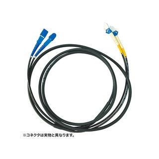 サンワサプライ タクティカル光ファイバケーブル（30m・ブラック） HKB