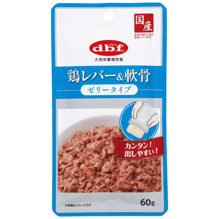dbf デビフペット 鶏レバー＆軟骨 ゼリータイプ 60g | ブランド登録なし