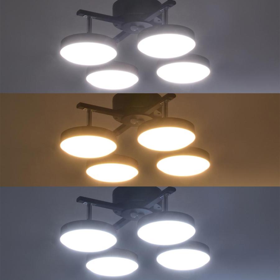 OHM オーム電機 LT-YLP4RC-K LED4灯ペンダントライト ダークブラウン