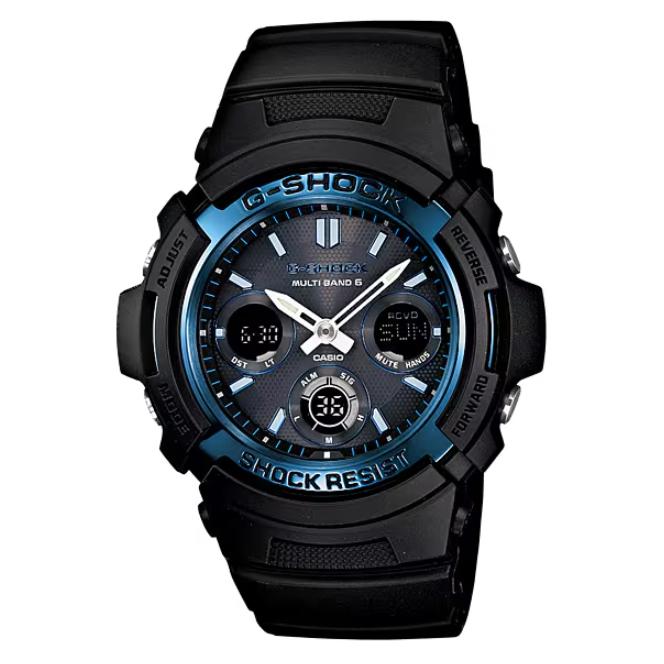 D0104）新品未使用 CASIO G-SHOCK AWG-M100 カシオ CASIO（カシオ） Gショック M100シリーズ AWG-M100A-1AJF 標準電波受信