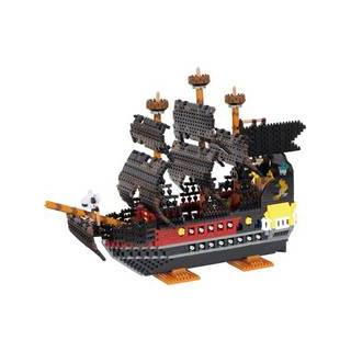 KAWADA カワダ nanoblock ナノブロック 海賊船 デラックスエディション NB-050の画像