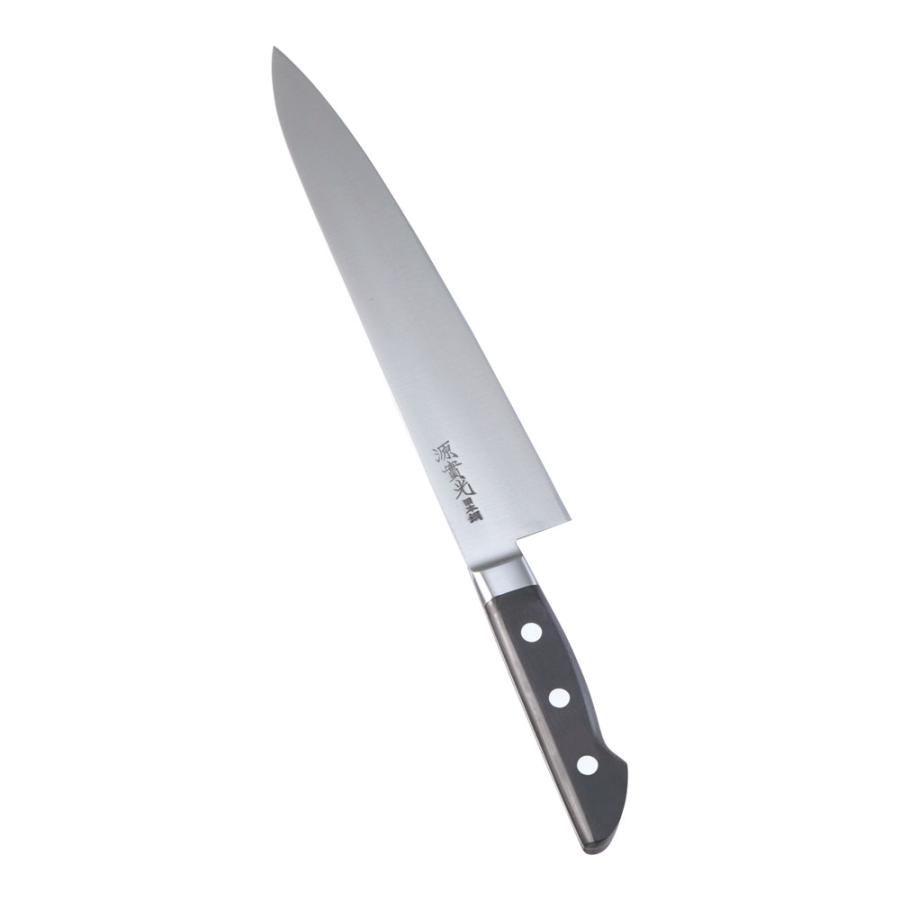 JIKKO 實光 【堺實光】日本鋼 牛刀（片刃）／24cm50006