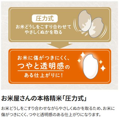 象印（ZOJIRUSHI） 家庭用精米機 大容量 1合〜1升 10合 BR-WB10-WA