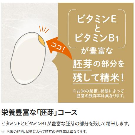 象印（ZOJIRUSHI） 家庭用精米機 大容量 1合〜1升 10合 BR-WB10-WA