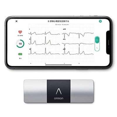 オムロン（OMRON） HCG-8060T 携帯型心電計・軽量・コンパクトサイズ