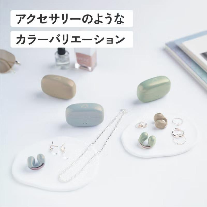 Victor（ビクター） JVC Victor HA-NP1T-PN サンドピーチ イヤーカフ型