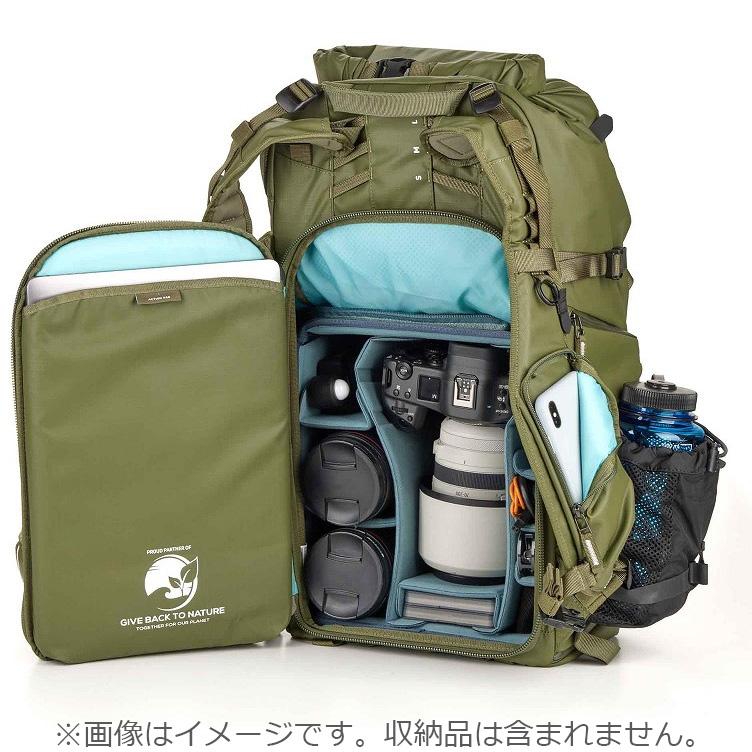 Shimoda シモダ V520-130(アーミーグリーン) Army Green アクションX40 V2 バックパックの画像