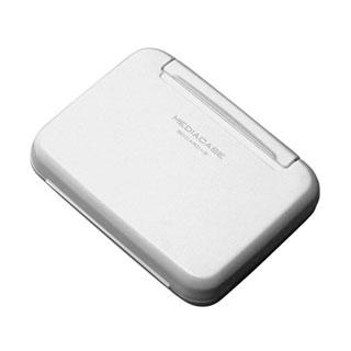 HAKUBA ハクバ  DMC-20WSDWT（ホワイト）　ポータブルメディアケース W SD/MicroSDカード用｜murauchi