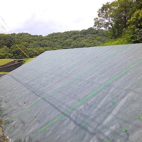 Fujiwara 藤原産業 セフティ-3 高密度不織布防草シート 無緑 1X20Mの画像
