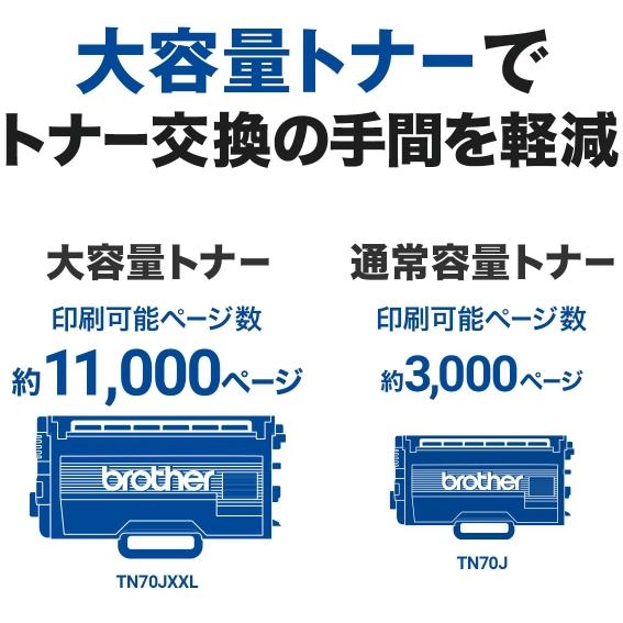 brother ブラザー プリンター A4モノクロレーザープリンター HL-L5210DN(有線LAN/両面印刷)｜murauchi｜03