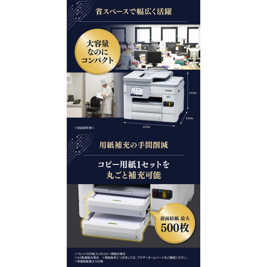 brother ブラザー A4ビジネスインクジェット複合機 MFC-J5115N コピー