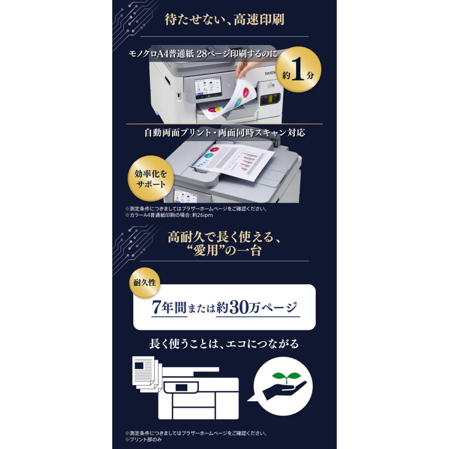brother ブラザー A4ビジネスインクジェット複合機 MFC-J5115N コピー