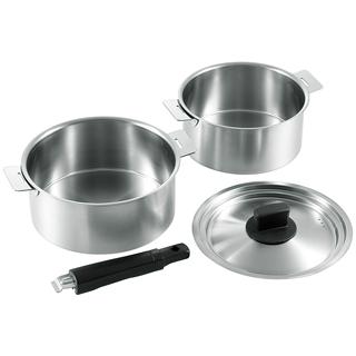 maruyama 丸山技研 SE27 創燕 ハンドル着脱式鍋2点セット