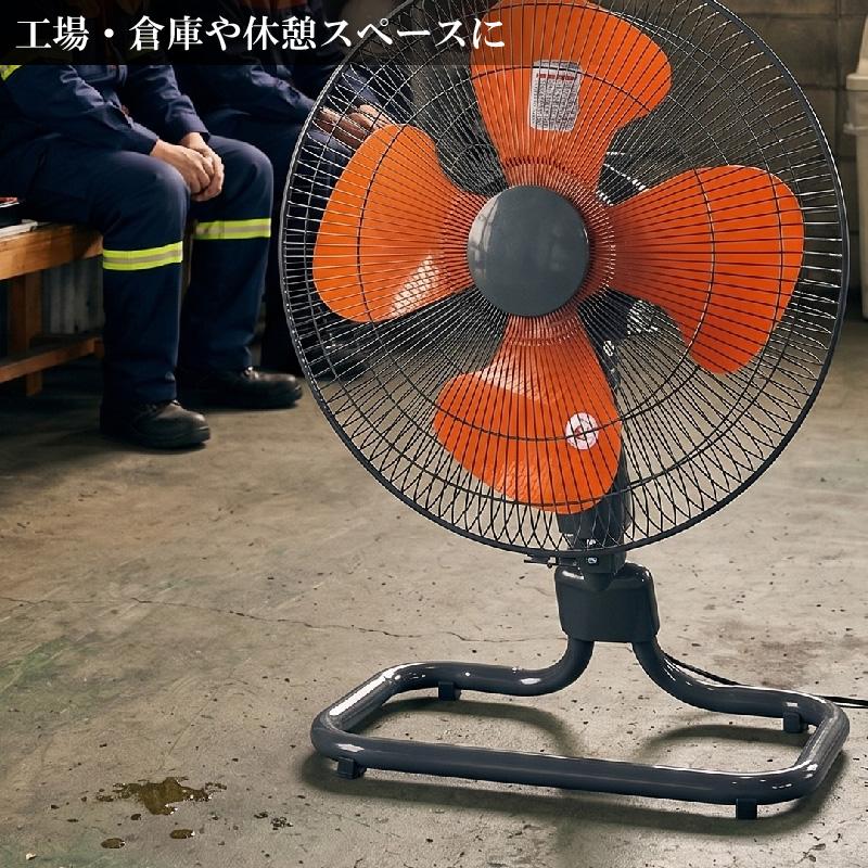 YUASA ユアサプライムス 工場扇 45cm4枚羽根 フロアー サーマル