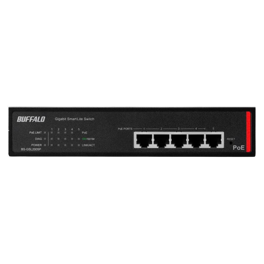 BUFFALO（バッファロー） 法人向け Giga対応 POE Layer2 スマートLite