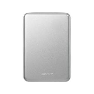 BUFFALO バッファロー USB3.1(Gen.1)対応 アルミ素材&薄型ポータブルハードディスク 1TB シルバー HD-PUS1.0U3-SVD