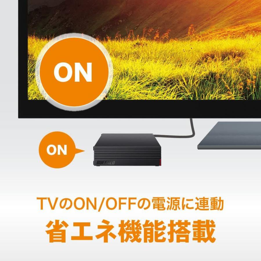 BUFFALO（バッファロー） 外付けHDD 8TB HD-NRLD8.0U3-BA PC用 TV録画