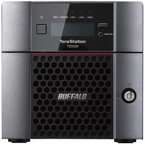 外付けハードディスク・ドライブ BUFFALO TS3220DN0402 NAS 対応情報