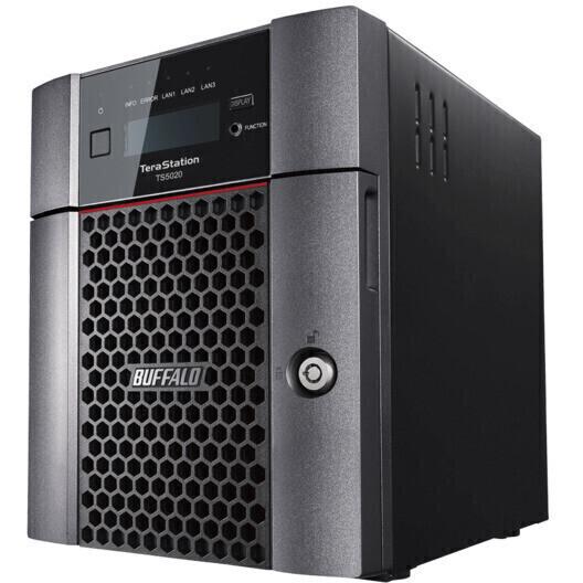 BUFFALO バッファロー キャンセル不可商品 ネットワーク対応ハードディスク NAS TeraStation 4ドライブ 48TB TS5420DN4804の画像