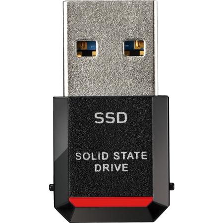 外付けSSD 500GB SSD-PST500U3BA/D BUFFALO（バッファロー） 500GB 超コンパクトサイズ USB 3.2(Gen 2