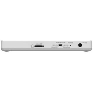 BUFFALO ラクレコ+ ホワイト DVD再生+microSD対応 BUFFALO（バッファロー） スマホ用CDレコーダー「ラクレコ」DVD再生