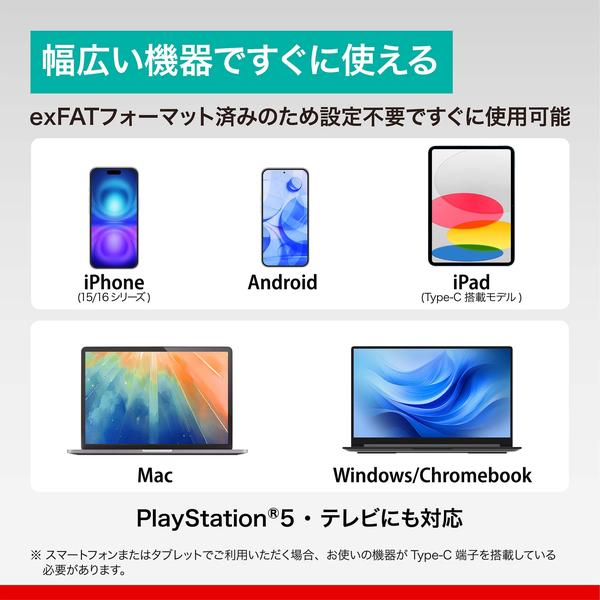 BUFFALO バッファロー USB 3.2(Gen2) Type-C/Type-A両対応 スティック型SSD 1TB SSD-SD1.0U3BA/Dの画像