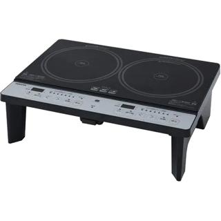 YAMAZEN 山善 KES-WL1456E-H 2口IH調理器 SSS : murauchi.co.jp - 通販