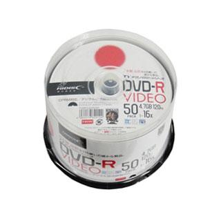 HIDISC/ハイディスク 【TYコードシリーズ】DVD-R 録画用 16倍速 120分