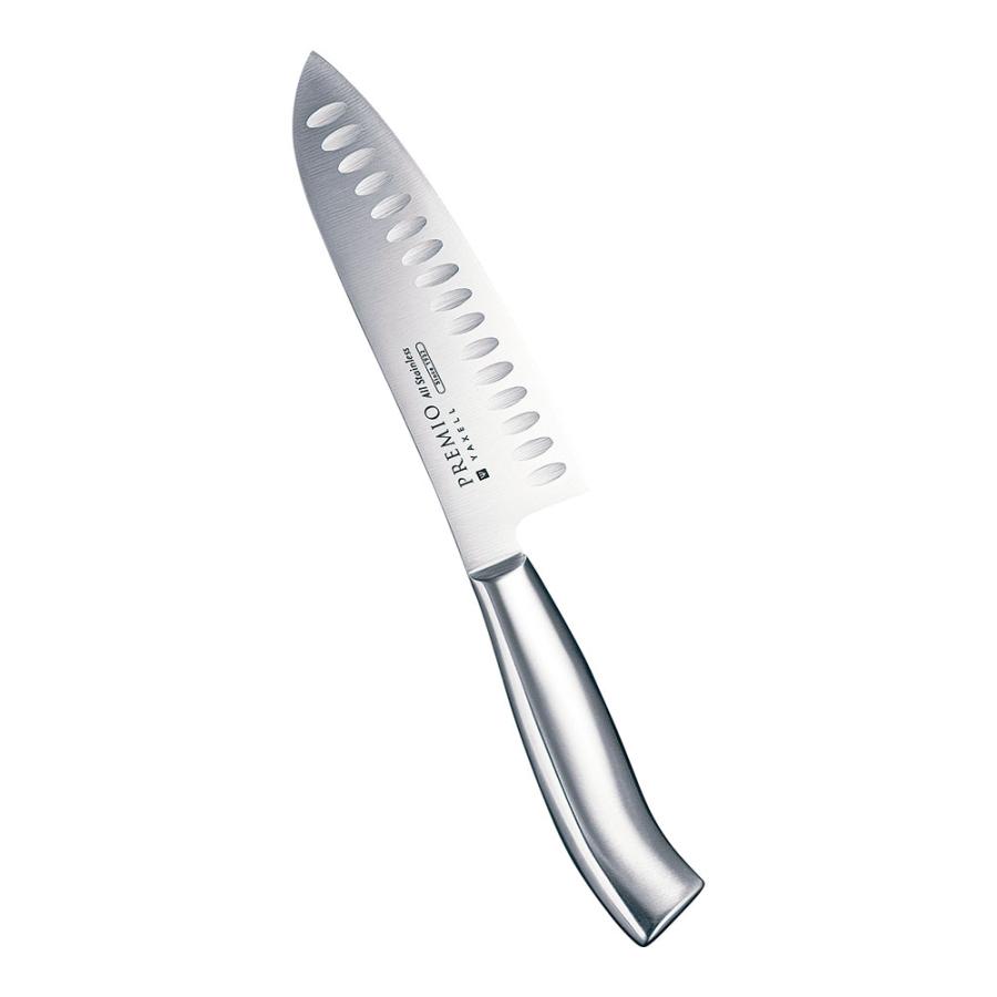 YAXELL ヤクセル プレミオAS 三徳包丁 両刃 16.5cm 31804 : murauchi