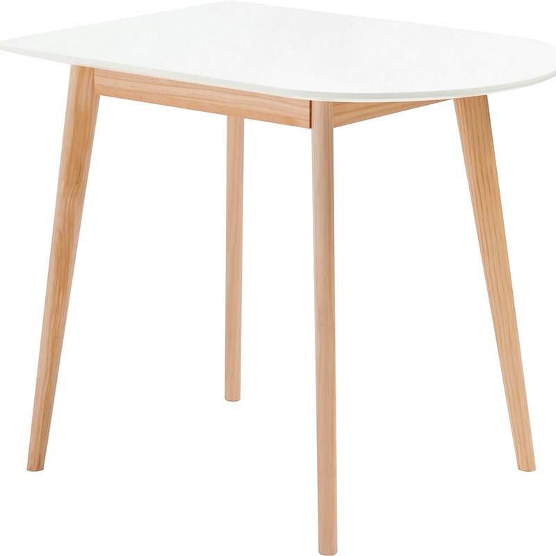 　家具 テーブル　ハイテーブル　白 伸長式ダイニングテーブル フリー2 EX（135／215） WH