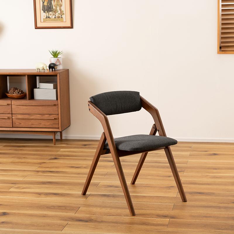 東谷 ROOM ESSENCE フォールディングチェア ブラウン VET-212BR_6