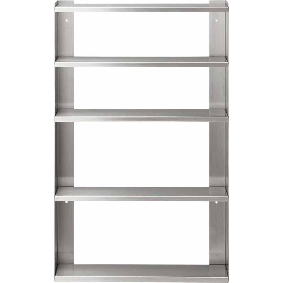 【自宅】　ウォールラック 東谷 ROOM ESSENCE ステンレス ウォールラック シルバー DM-108SV