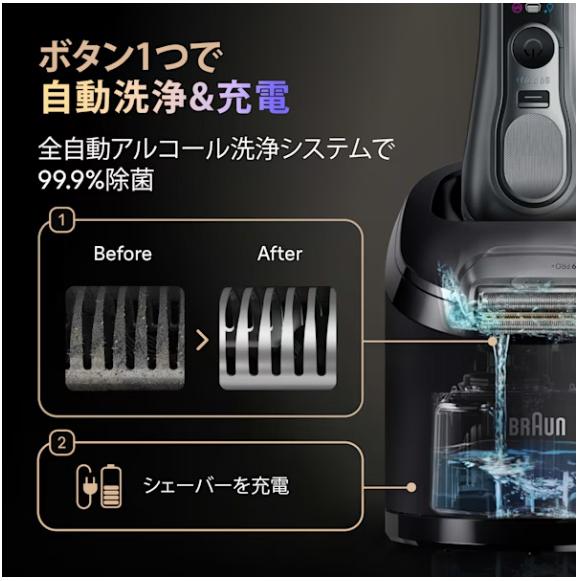 ブラウン　Siri9 Pro+ 未使用品① ブラウン電気シェーバーシリーズ9 Pro+ |Braun JP