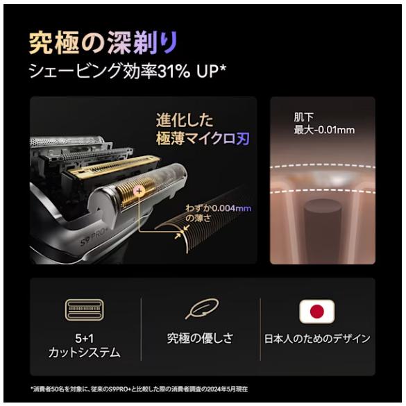 BRAUN（ブラウン） ブラウン電気シェーバー シリーズ9 Pro+ 9670cc