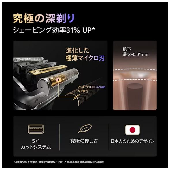 BRAUN（ブラウン） ブラウン電気シェーバー シリーズ9 Pro+ 9660cc