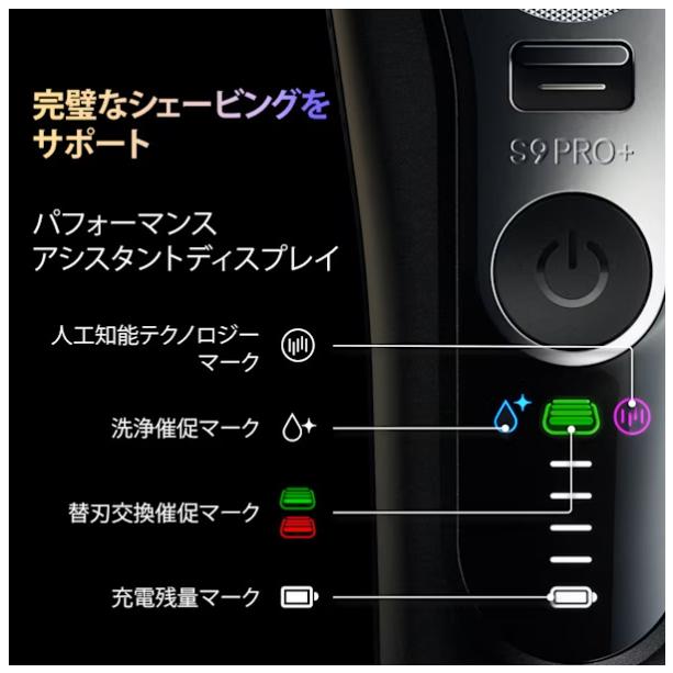 BRAUN（ブラウン） ブラウン電気シェーバー シリーズ9 Pro+ 9617s